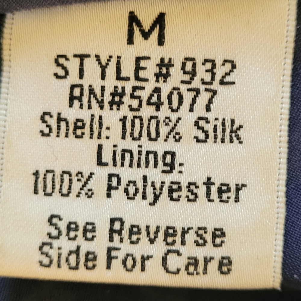 CAbi Long Gossamer Skirt in Size M. Floral with Blues & Purplish Brown. - Picture 10 of 10